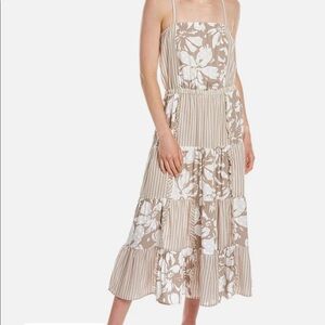 Splendid patchwork midi dress